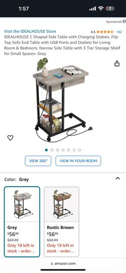 Table With Charging Station 