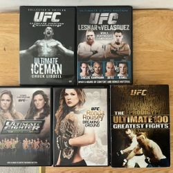 UFC DVD’s ( Read Description)