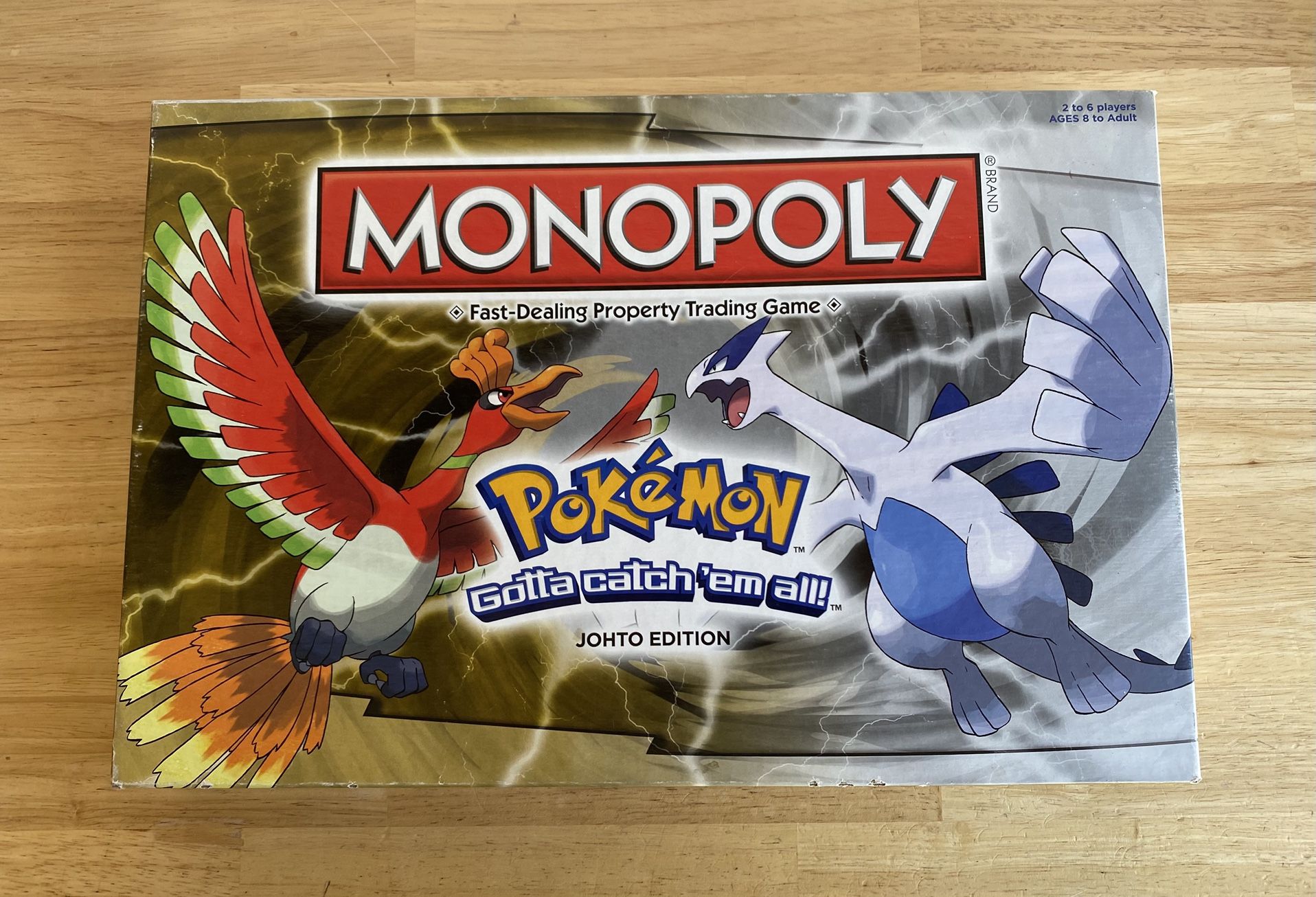 Pokémon Monopoly Johto Edition 100% COMPLETE
