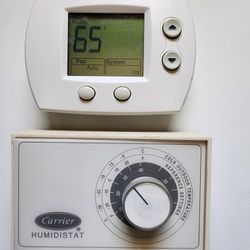 Thermostat, Humidistat, Filters