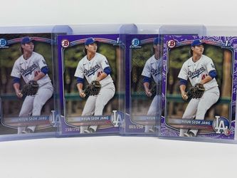 Hyun-Seok Jang Bowman Chrome 1st Prospect Card Lot