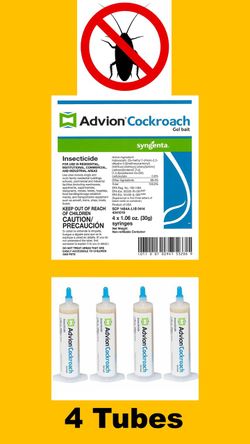 Advion Roach Bait Gel - 4 Tubes