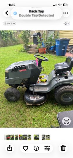Mower CraftsmanLT 1500 no codes no emails  Cash only no Zelle or Venmo
