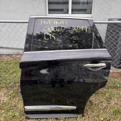 2017 infiniti qx60 rear left passenger side door 