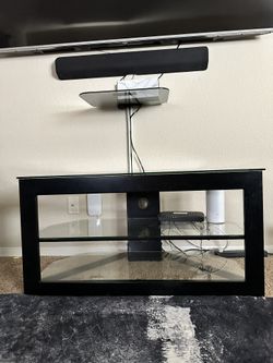 Glass TV Stand