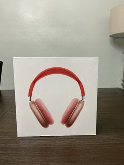 Apple AirPods Max-Pink with Red Headband