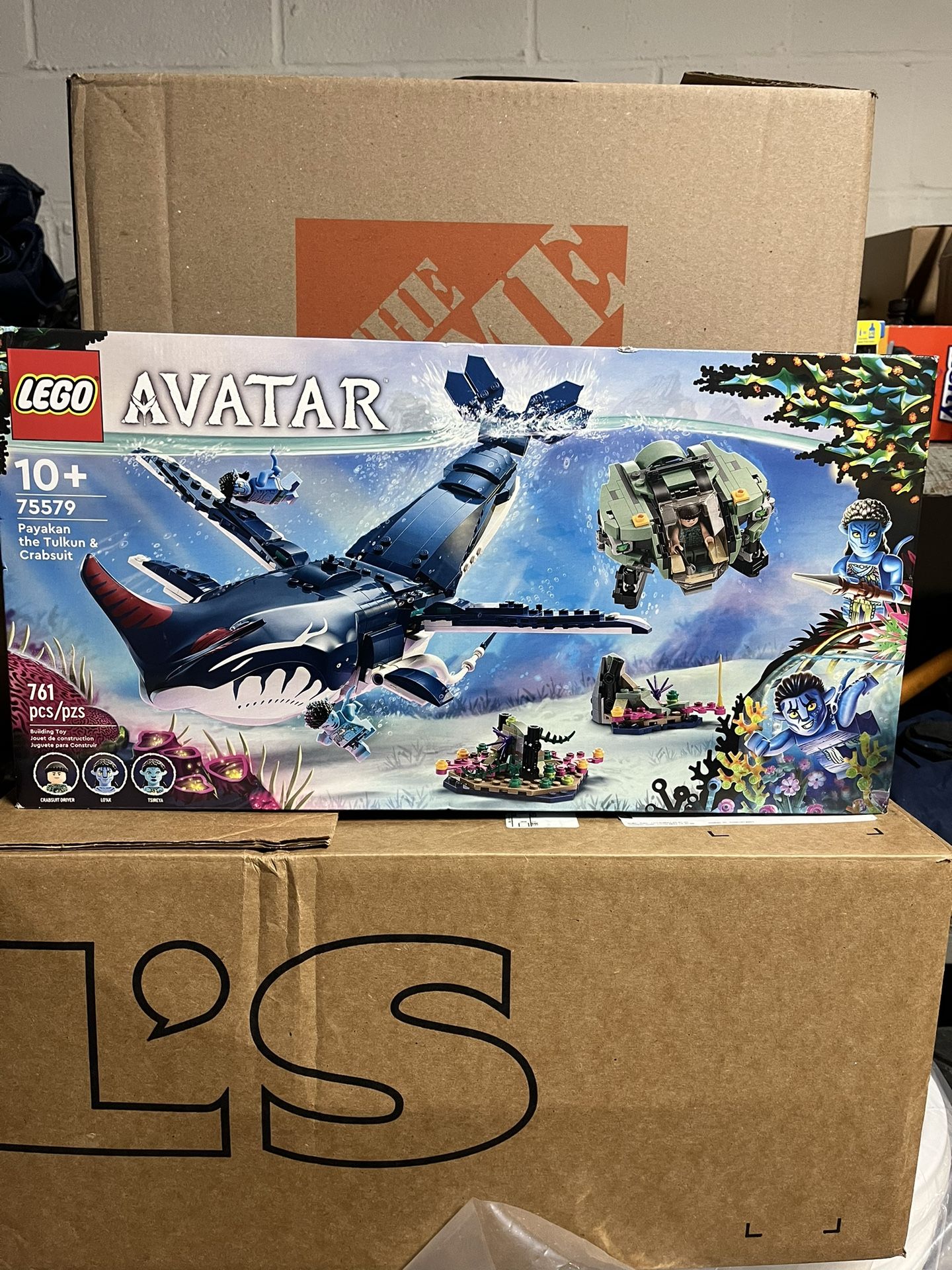 LEGO Avatar: The Way of Water Payakan the Tulkun & Crabsuit 75579
