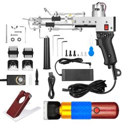 Electric Rug Tufting Gun with Accessories