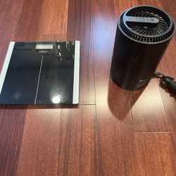 Free Bathroom Scale and Portable Air Purifier 