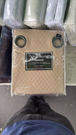 Diamond Curtains 84 inches length 108 inches width