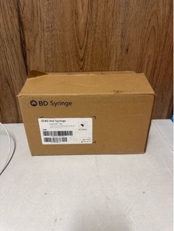 BD 3ml Syringes Luer-Lok Tip – Box of 200 (New, Exp 2030)