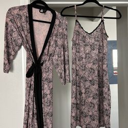 Nightgown And Robe