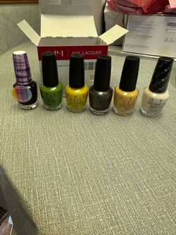 OPI Nail Lacquer Set of 6 Bottles