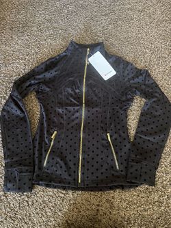 New Lululemon define polka dot jacket    size 6 / medium