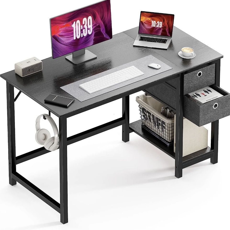 Pingo Wide Computer Desk: 40 Inches