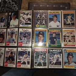 Don Mattingly Baseball  Card Collection 