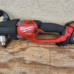 Milwaukee Angle Drill Tool Battery 5ah 