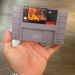 SNES Super Nintendo The Lion King 