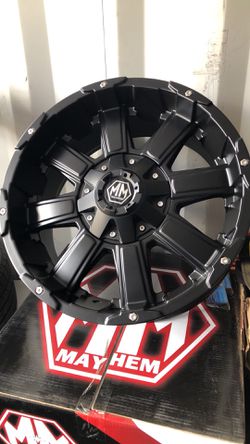 Brand new in box 20 inch wheels ford or Jeep Chevy