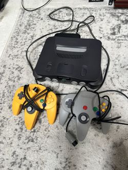 N64 Nintendo Console Missing Aux Cord   