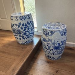Garden Stool  Chinese Porcelain 