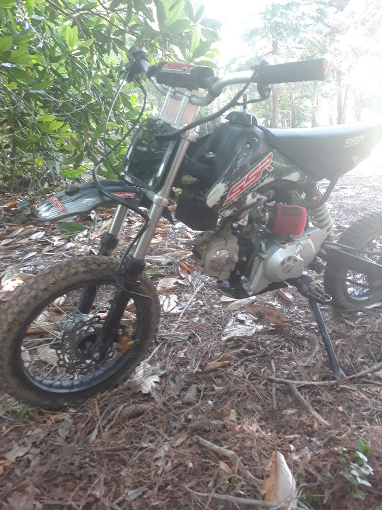 2019 SSR 125 dirt bike