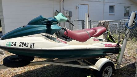  1996 SEA-DOO  GTX WITH TRAILER