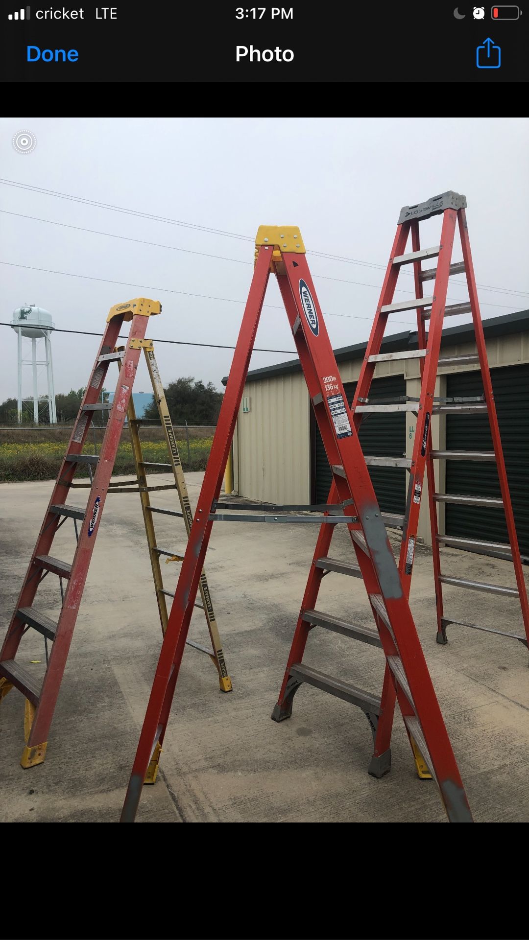 2 Escaleras De 8 Pies Y 1de 10 Pies X Las De Ocho $70 Y X La De 10 Pido80