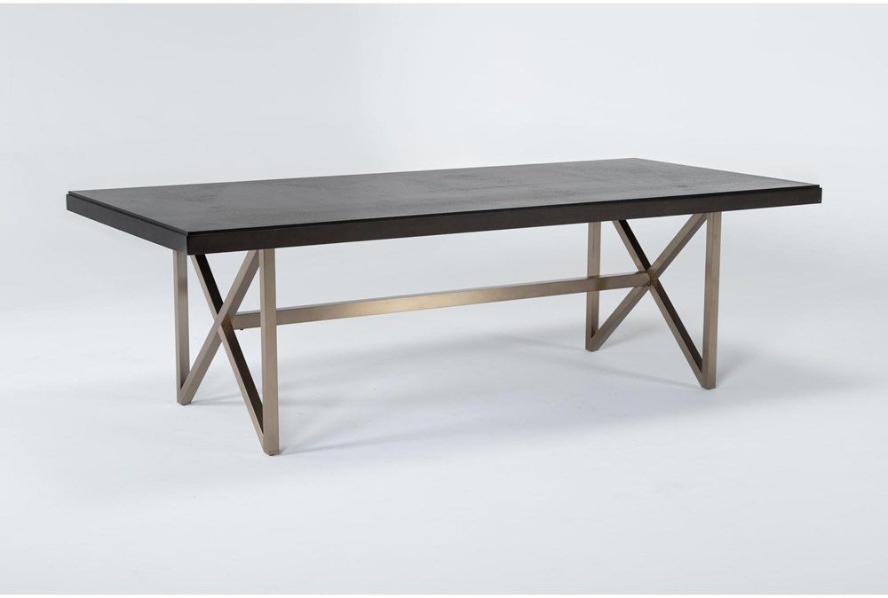 Living Spaces Dining Table (palladium)