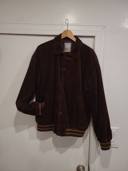 GAP brown corduroy bomber jacket