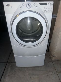 Gas Dryer on Pedestal
