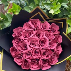 Handmade eternal roses 