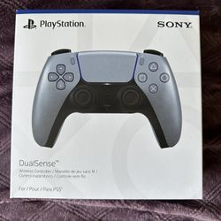 Ps5 Sterling Silver Wireless Controller 