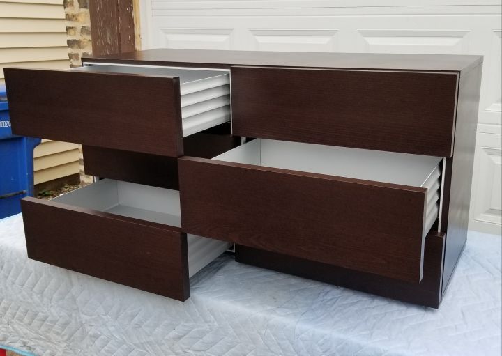 Design Within Reach Lauki Low Dresser - Frameless 6 Drawer DWR