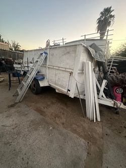 Utility Cargo Trailer with Rack