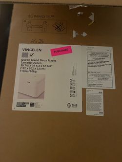 Brand New IKEA Plush Too Mattress in Box