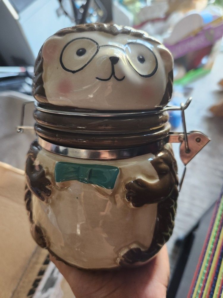 Hedgehog Cookie Jar