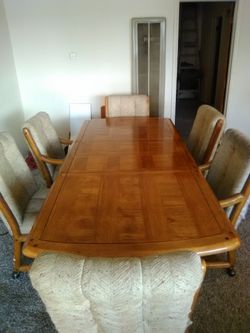 Dining room table.