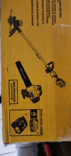 Dewalt weed eater and blower kit