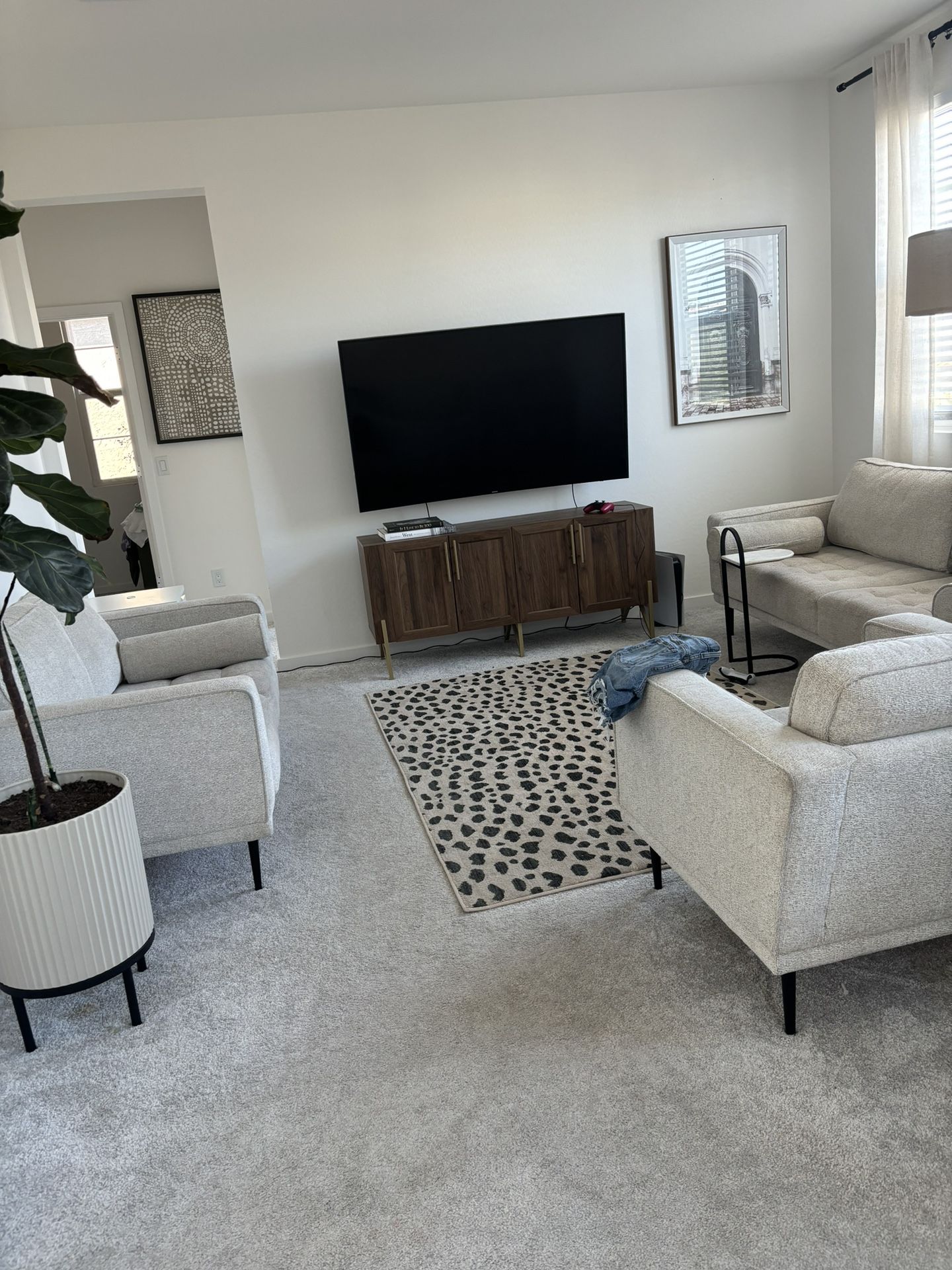 Couches And Chair Set