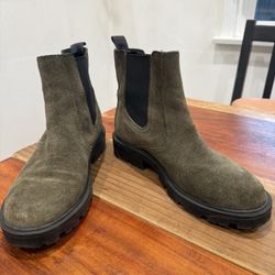 Nine West Suede Chelsea Boots