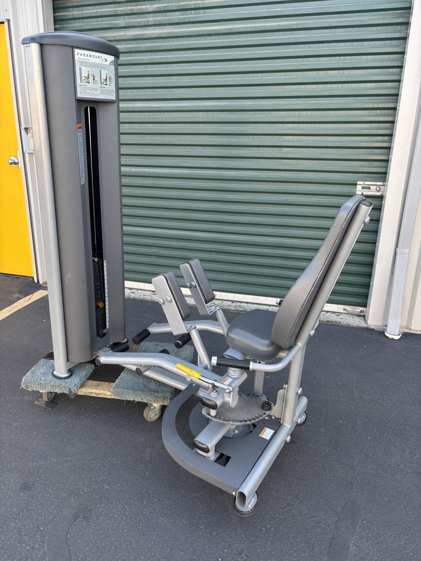HIP ADDUCTION and HIP ABDUCTION Machine