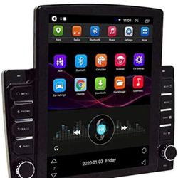 9.7 Inch Tesla Android System Car Stereo (1GB RAM + 16GB ROM) Radio Vertical Touch Screen Car Radio in-Dash Navigation GPS Unit Bluetooth FM Player, M