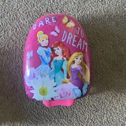Disney Princess Youth Girls Suitcase  Cinderella Little Mermaid Frozen