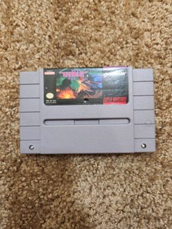Gradius III SNES Cartridge
