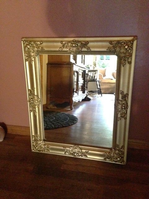 Gorgeous Vintage Mirror, Gold