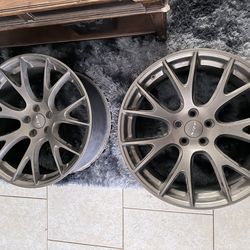20 x 9 OEM Dodge Hellcat wheels