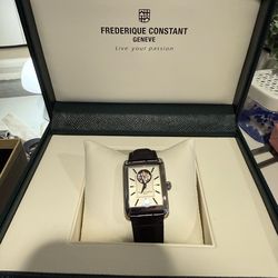 Frederique Constant Classics Carre Heart Beat automatic watch