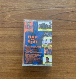 Vintage cassette tape with storage