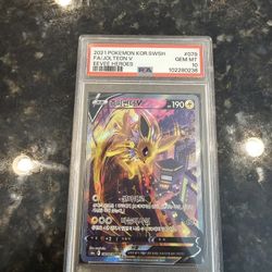 Jolteon V 079/069 Korean s6a Full Art SR Graded Pokemon Card